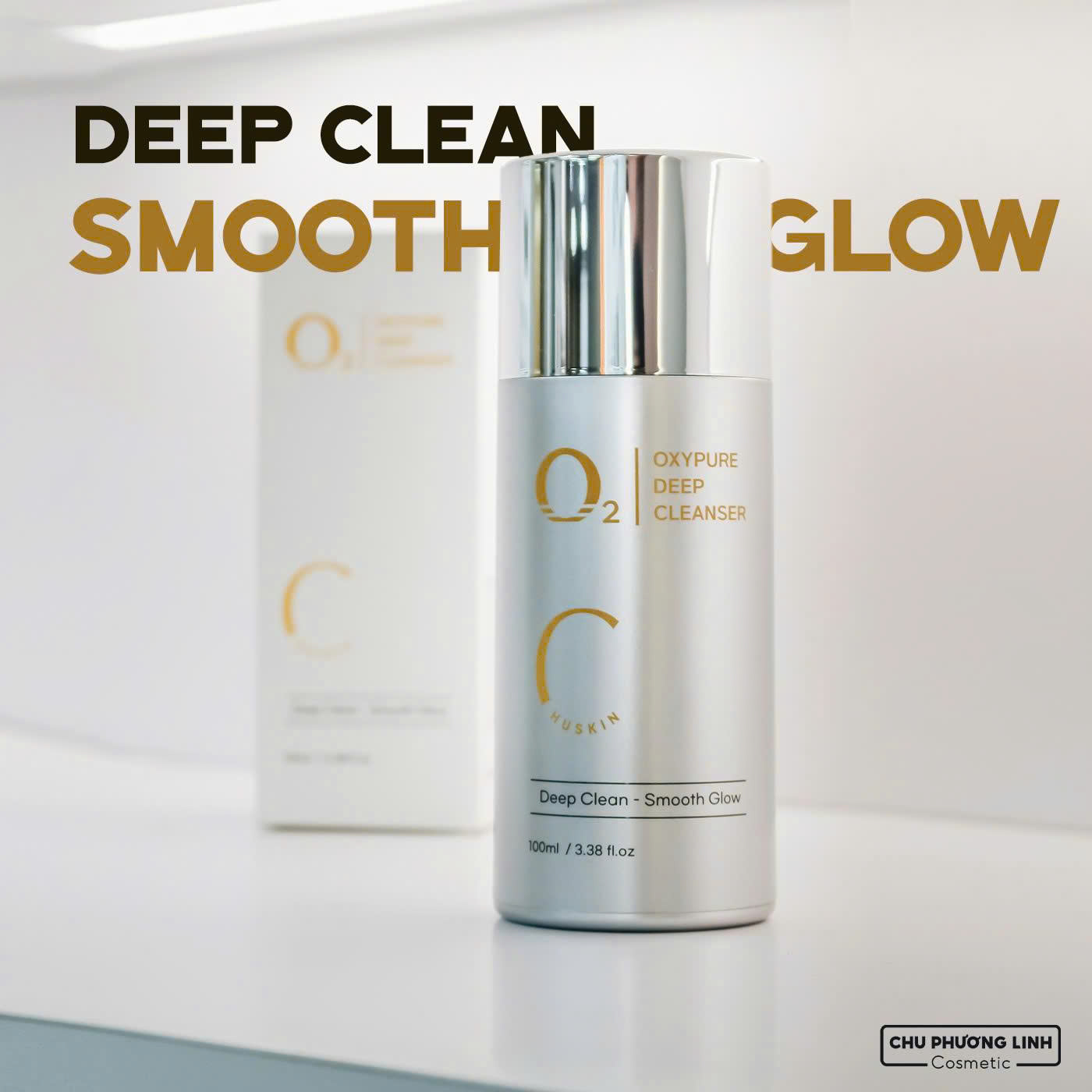 Gel rửa mặt Oxy tươi Chuskin