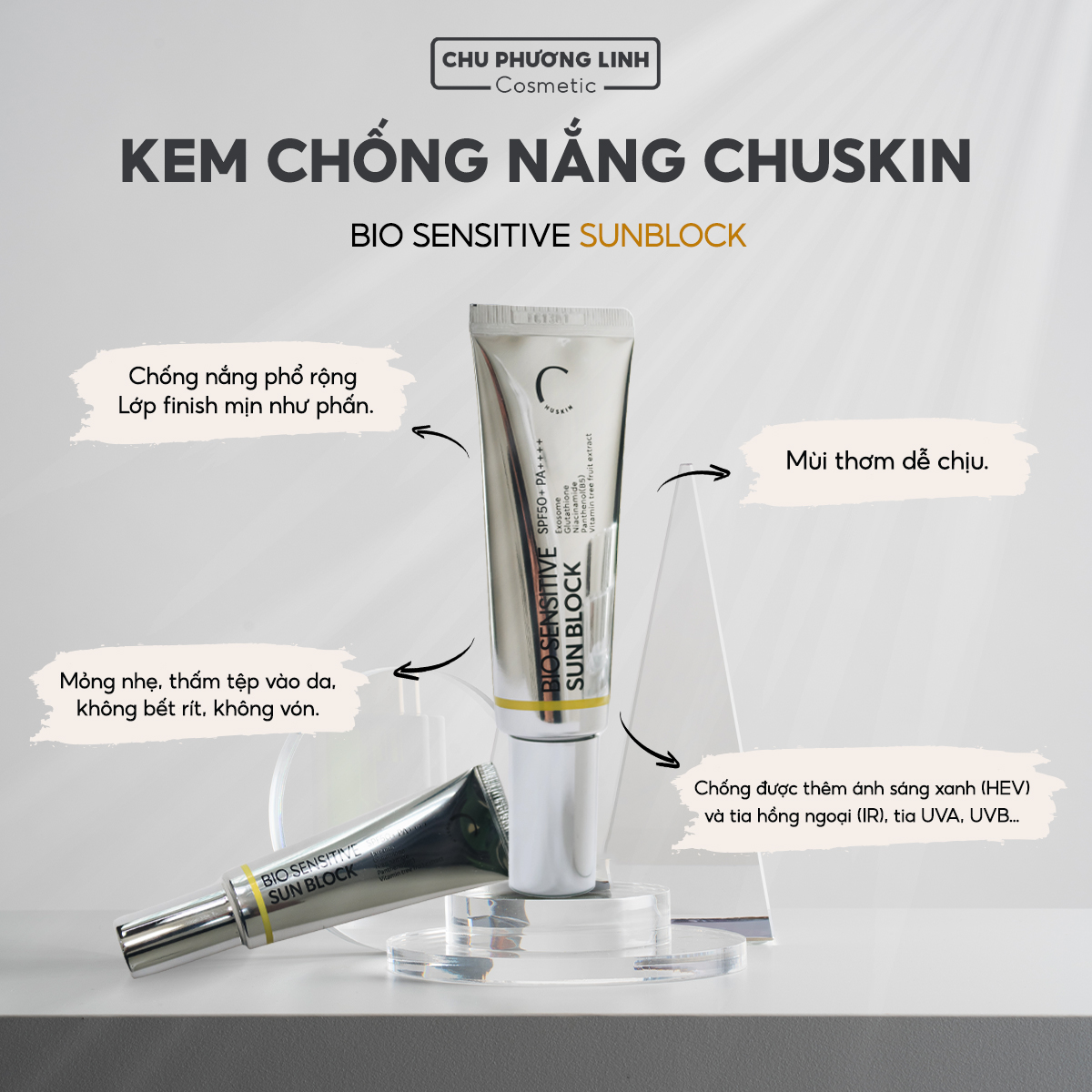 Kem chống nắng Chuskin